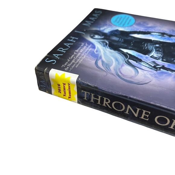Throne of Glass by Sarah J Maas Paperback Ex Library Early Printing Edition - Picture 5 of 12